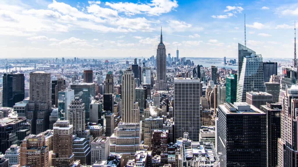 Empire state building, new york, united states